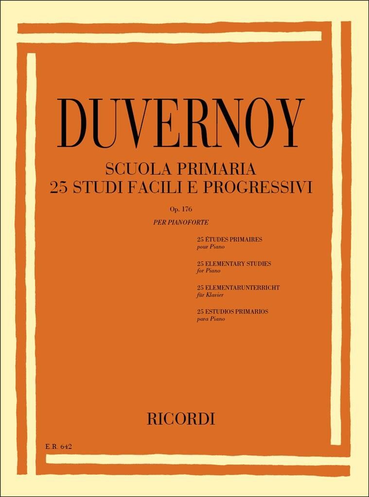 Duvernoy - Metodo completo Op. 176