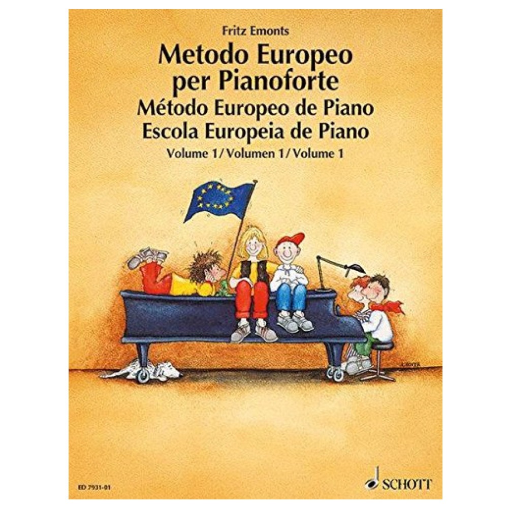 Fritz Emonts - Metodo Europeo per Pianoforte 1