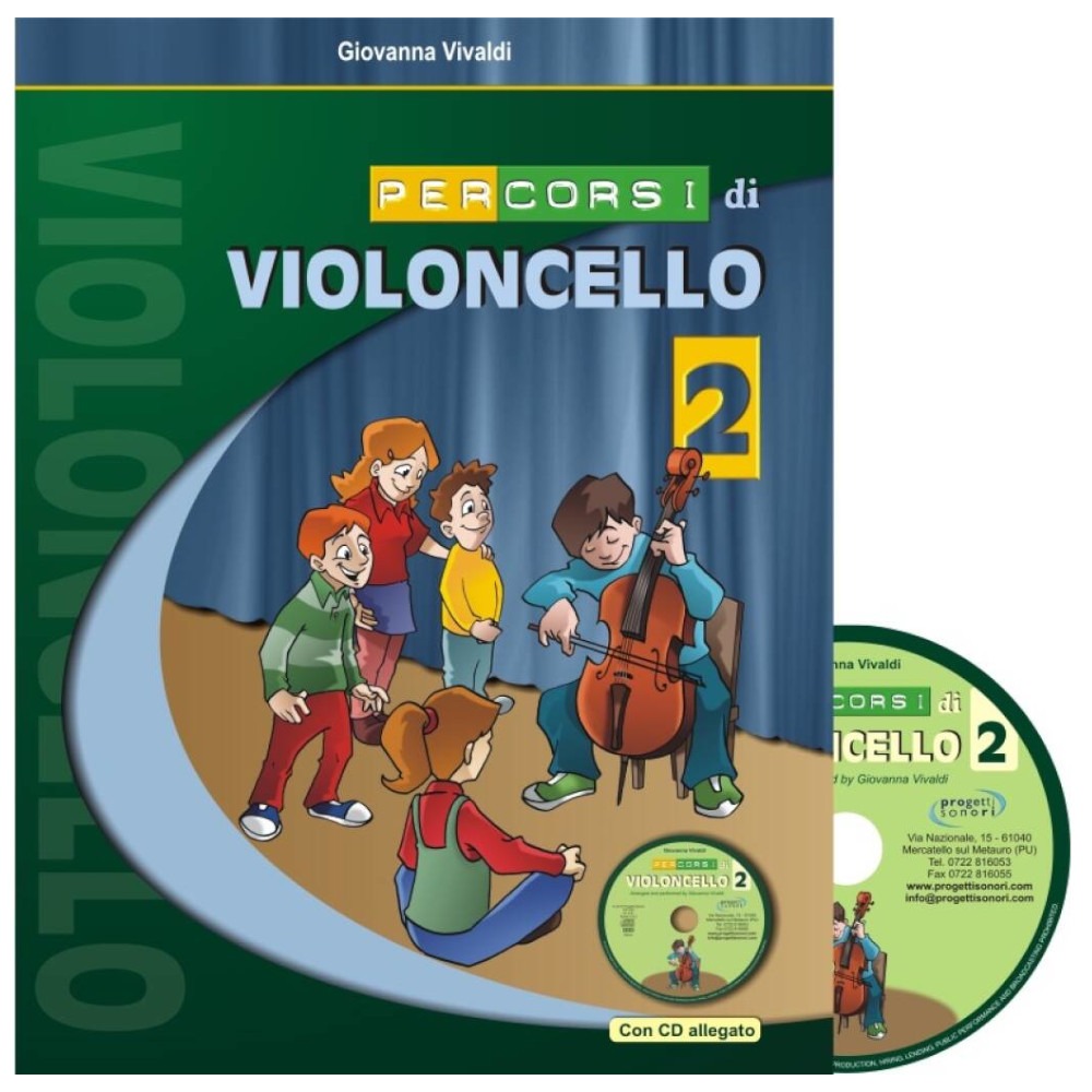 G. Vivaldi - Percorsi di Violoncello Vol. 2 con cd