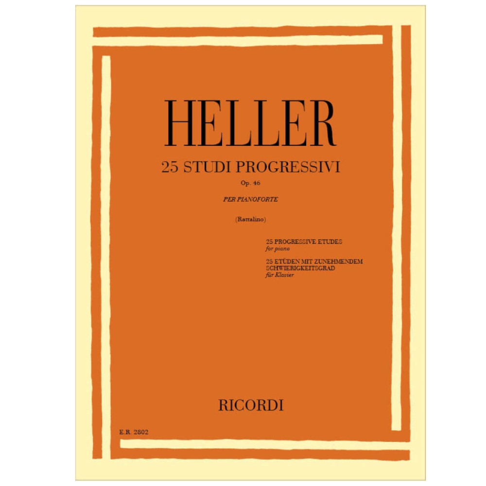 Heller - 25 studi per piano op. 46