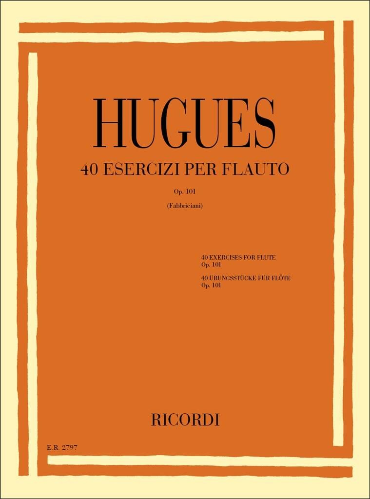 Hugues -  40 Esercizi Op. 101