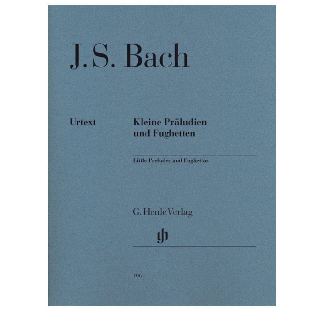 JS Bach -  Piccoli preludi e fughette ed. Henle Verlag