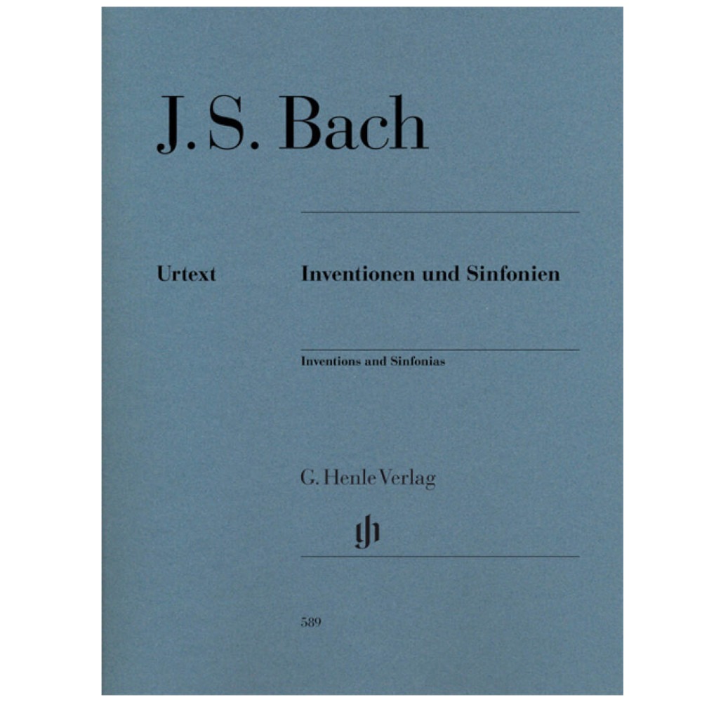 JS Bach - Invenzioni e sinfonie ed. Henle Verlag