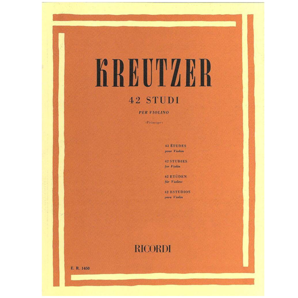 Kreutzer - 42 studi per violino