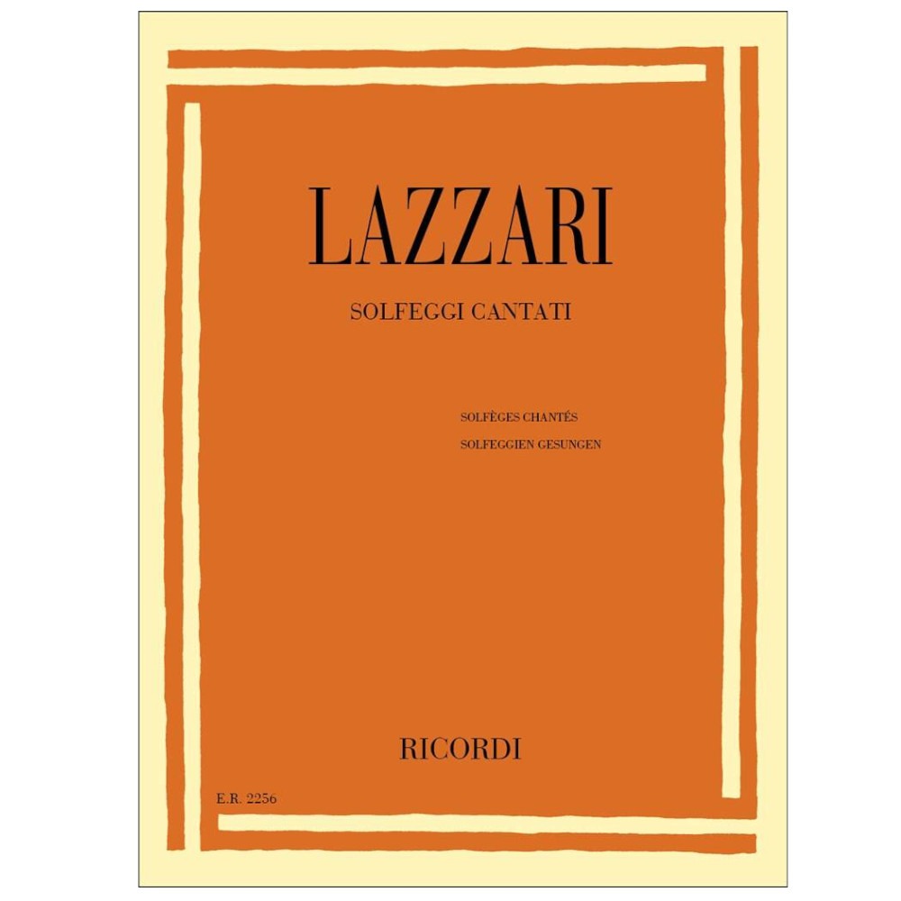 Lazzari - Solfeggi Cantati