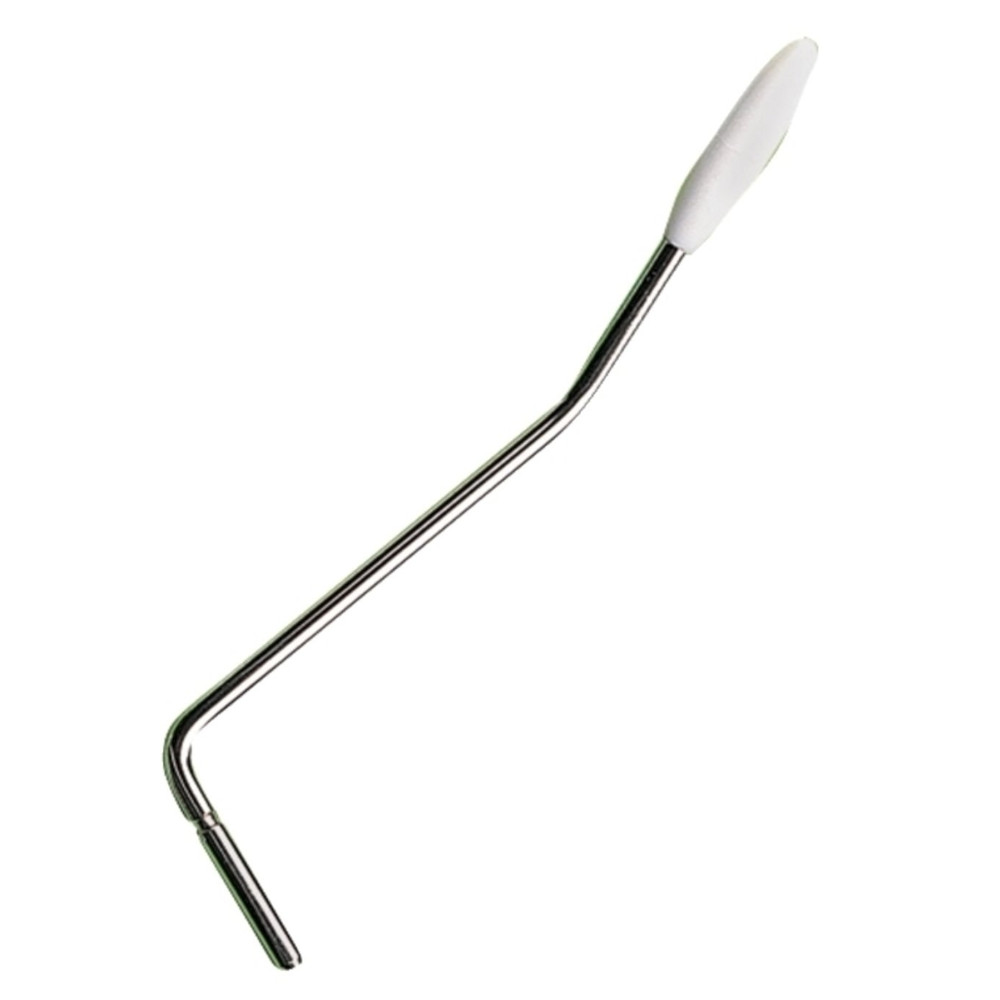 Leva tremolo chitarra bottone bianco Gewa