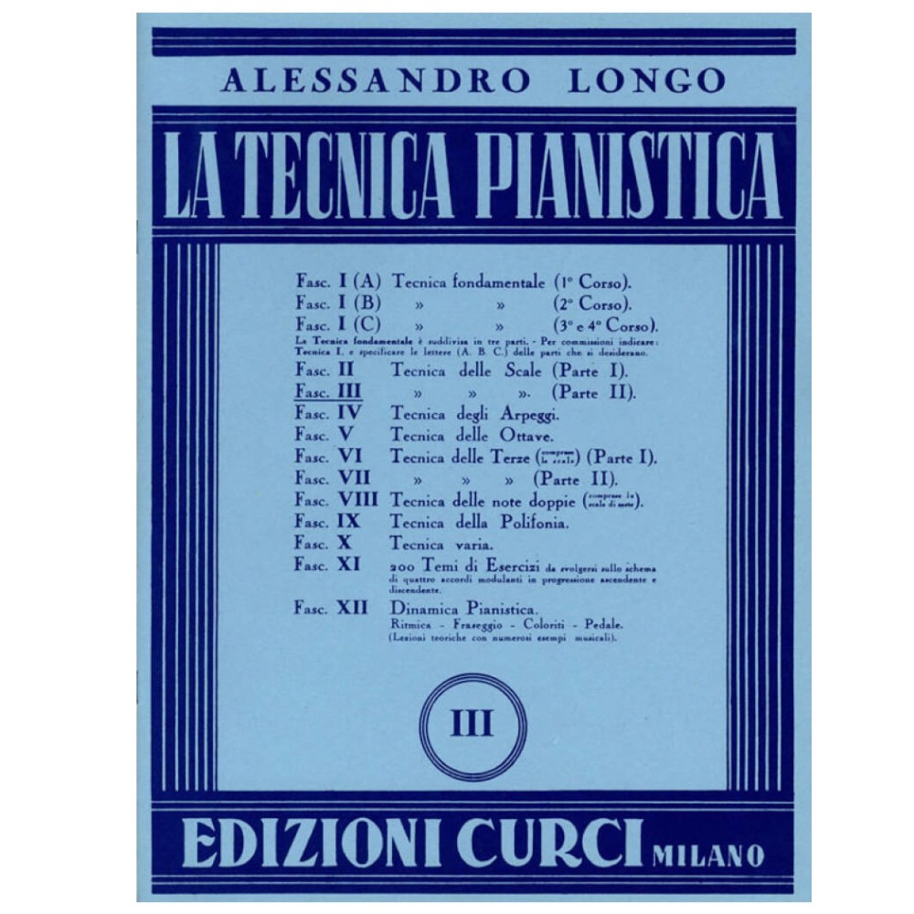 Longo - Tecnica Pianistica Vol. 3