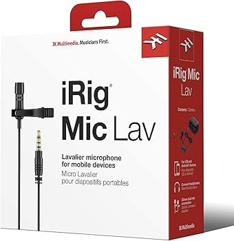 Microfono lavalier IK MULTIMEDIA iRig Mic Lav