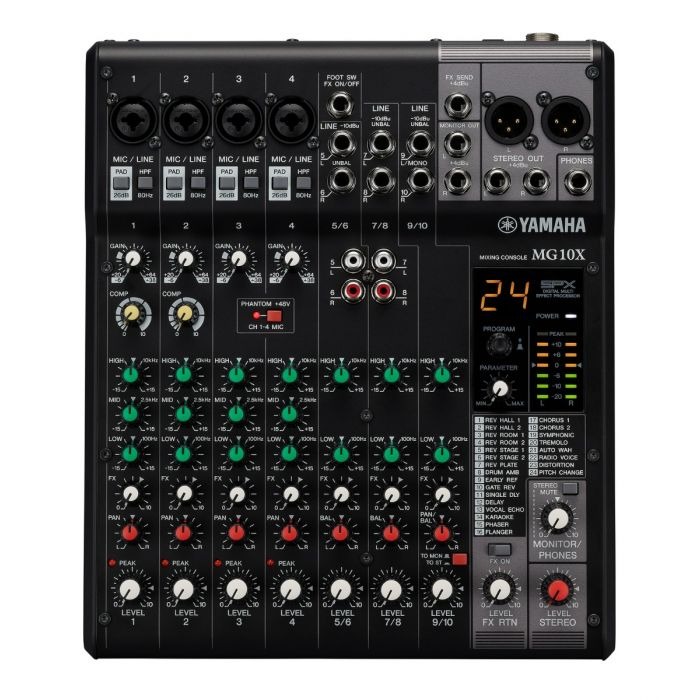 Mixer Yamaha MG10XCV