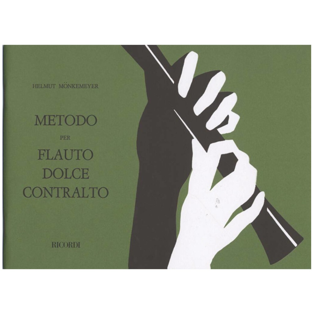 Monkemeyer - Metodo Per Flauto Dolce Contralto