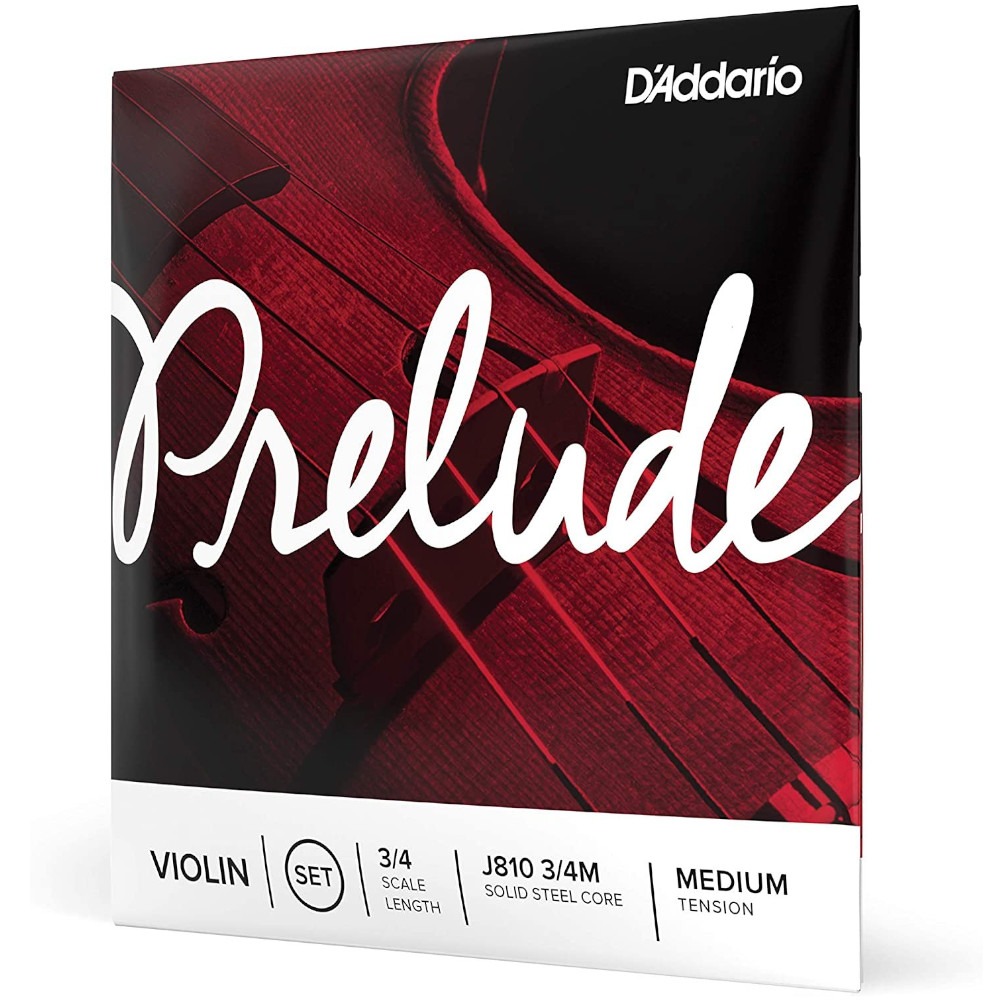 Muta  corde Violino 3/4 D'addario Prelude set