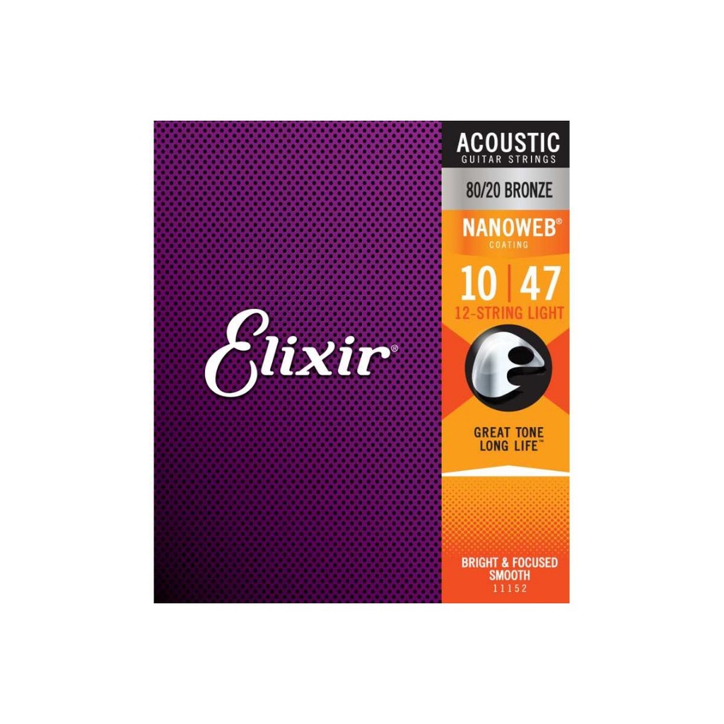 Muta acustica Elixir 010/047 12 corde