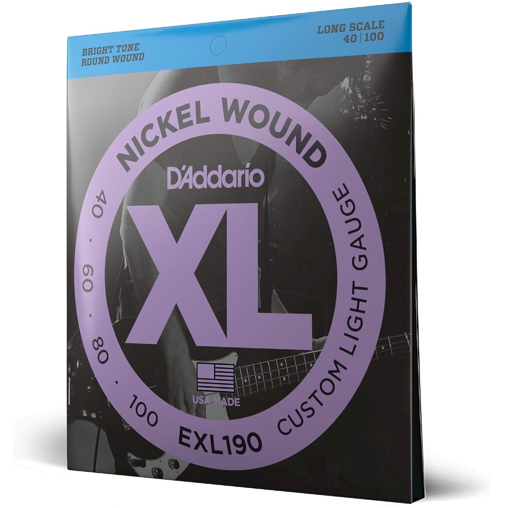 Muta basso D'addario 040/100 EXL190