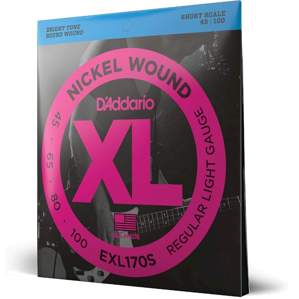 Muta basso D'Addario 045/100 scala corta EXL170S