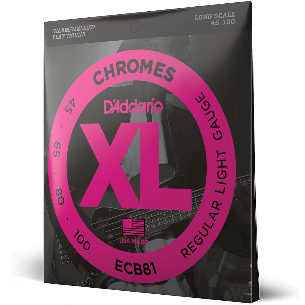 Muta basso D'Addario 045/100 scala lunga ECB81