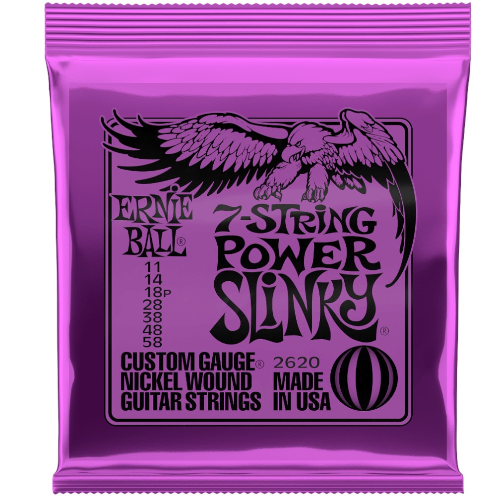 Muta chitarra elettrica Ernie Ball 011/058 7 corde