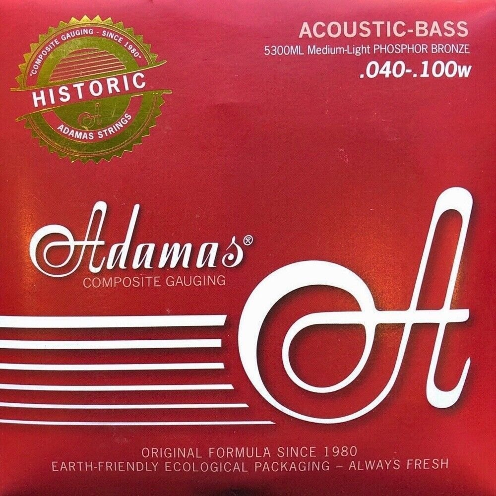 Muta corde per basso acustico Adamas 040-100 Phosphor-Bronze