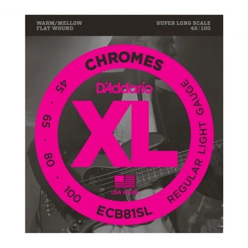 Muta D'Addario per basso ECB81SL Chromes  45-100 Super Long Scale