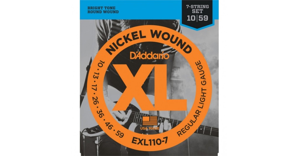 Muta elettrica sette corde D'Addario 010/059 EXL110-7