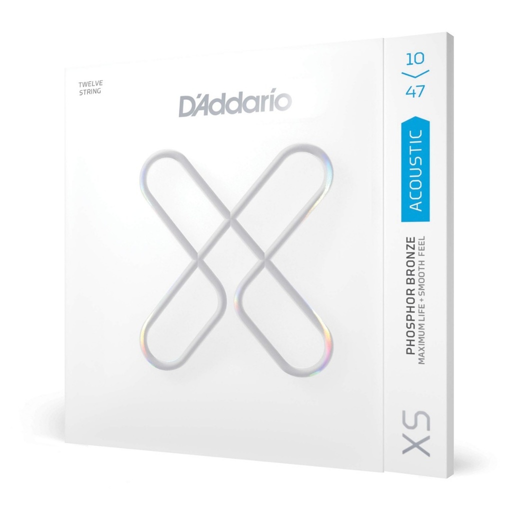 Muta per acustica 12 corde D\\'Addario XSA Phosphor Bronze 1047