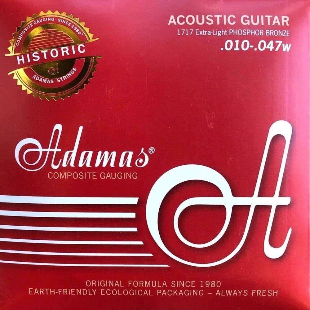 Muta per chitarra acustica Adamas 010/047 phosphor bronze