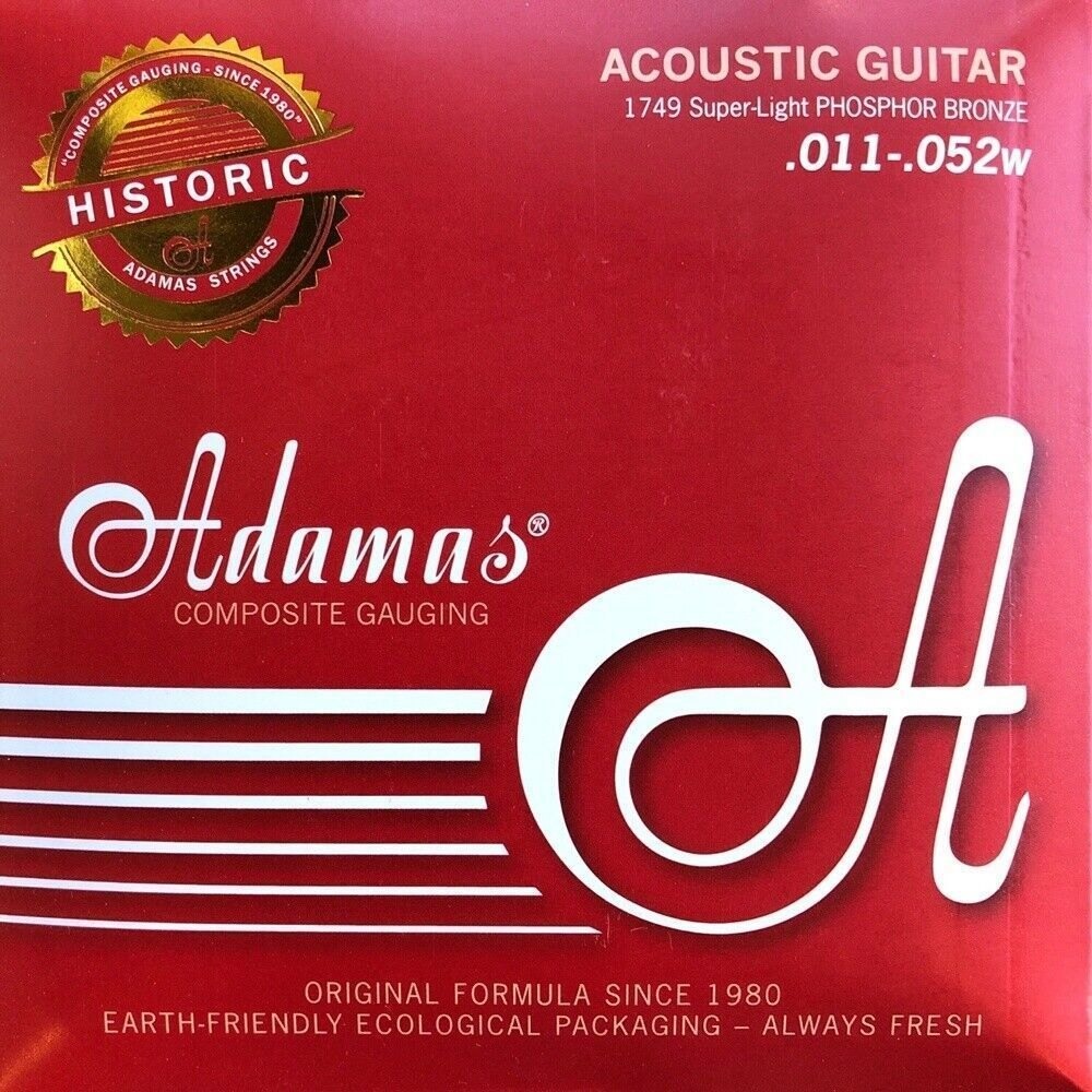 Muta per chitarra acustica Adamas 011/052 phosphor bronze