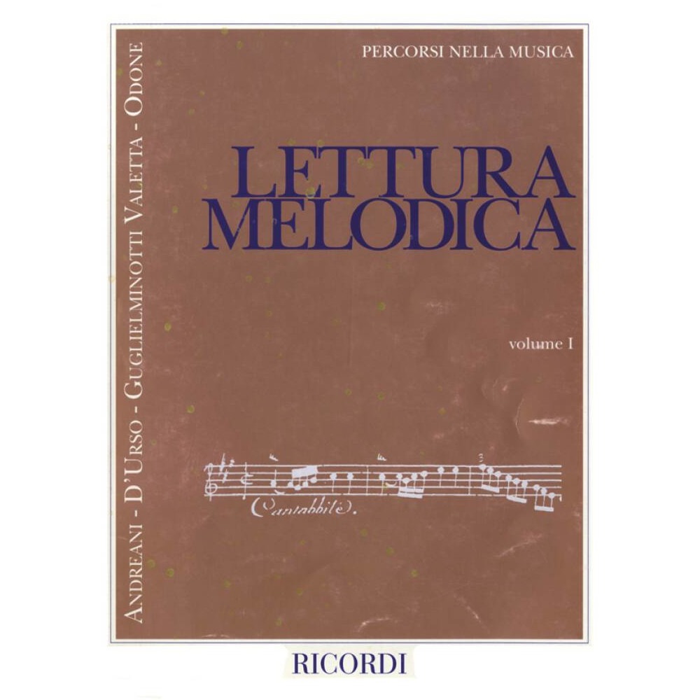 Odone - Lettura melodica I volume