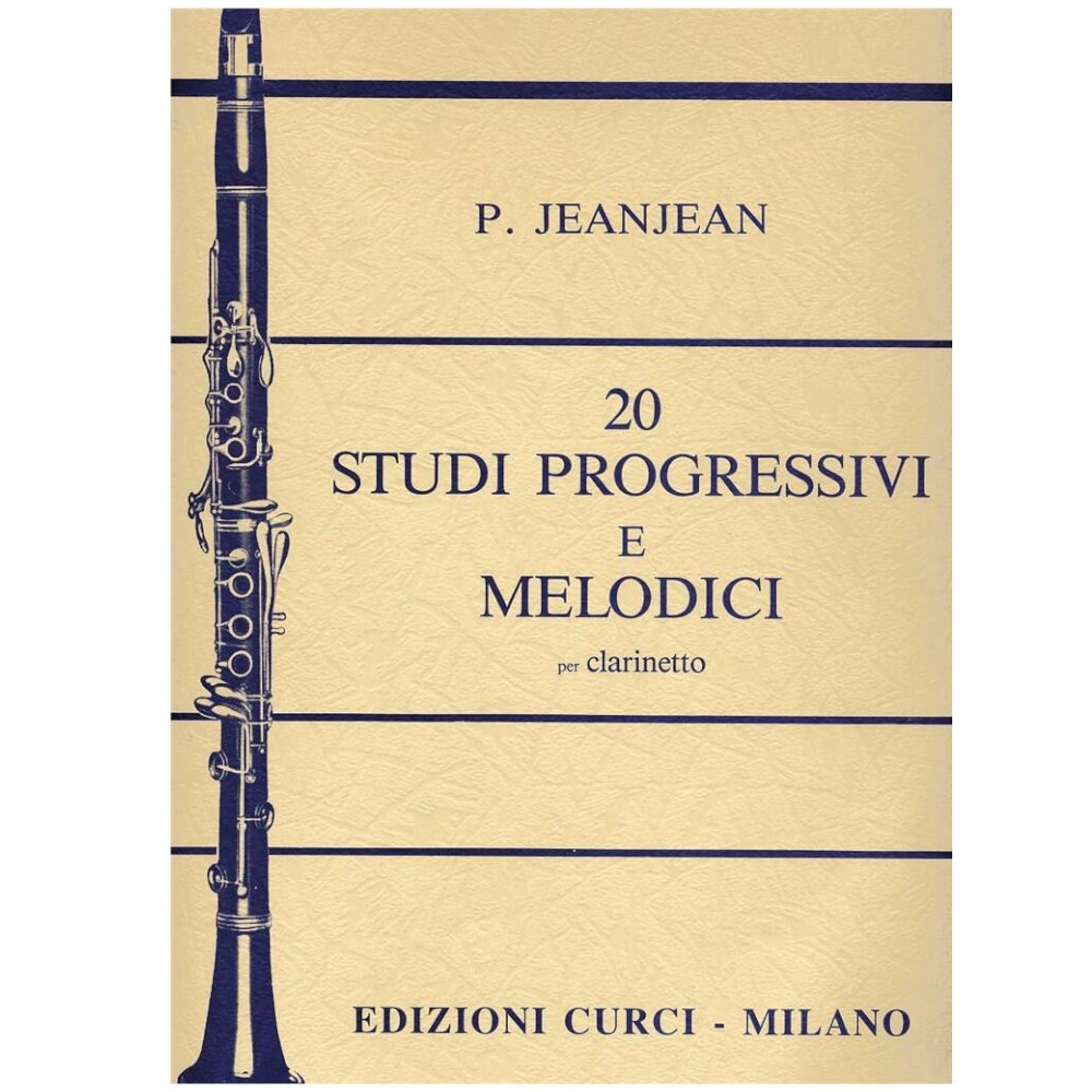 Paul Jeanjean - 20 Studi Progressivi Melodici Di Facile Esecuzione