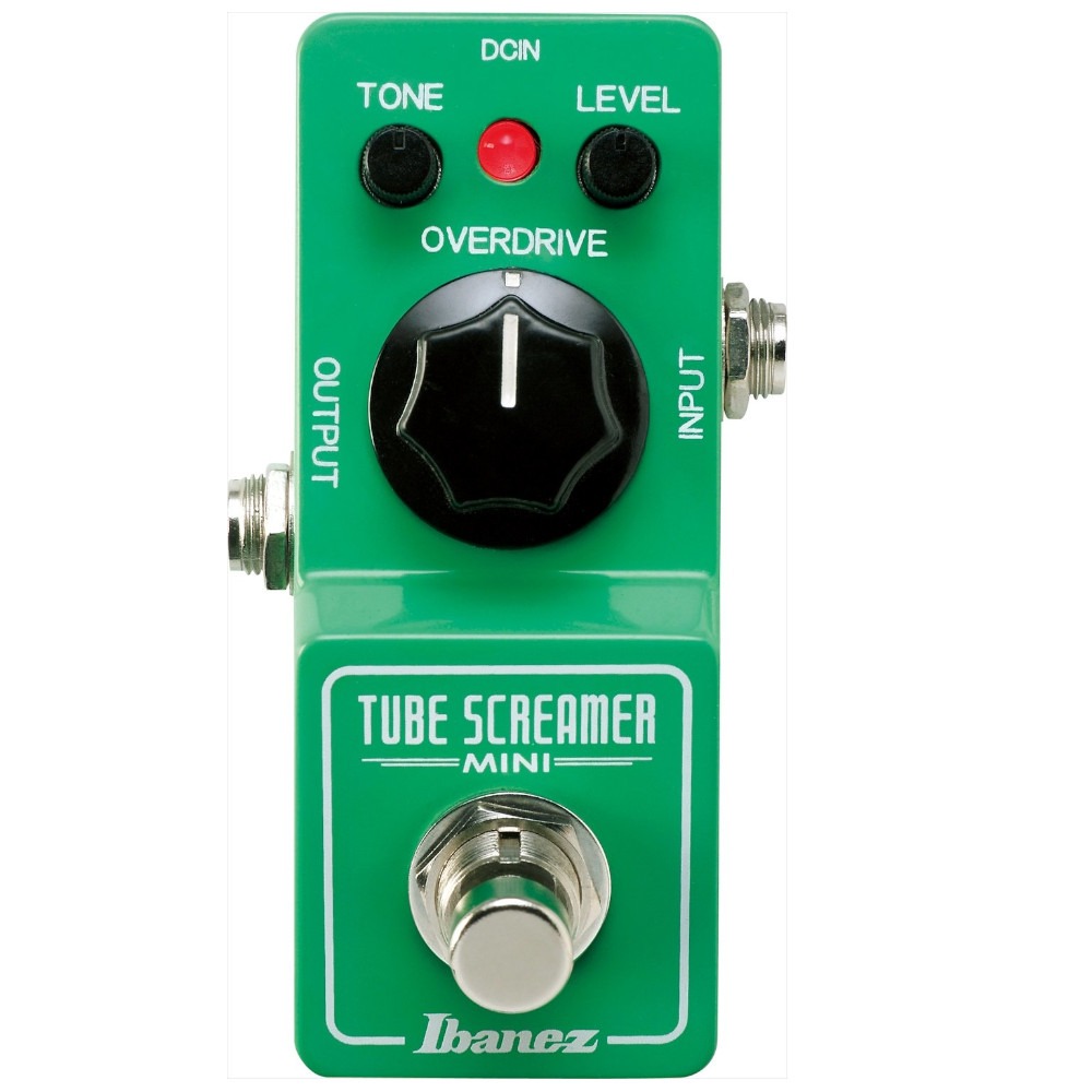 Pedale overdrive per chitarra Ibanez Tube Screamer Mini