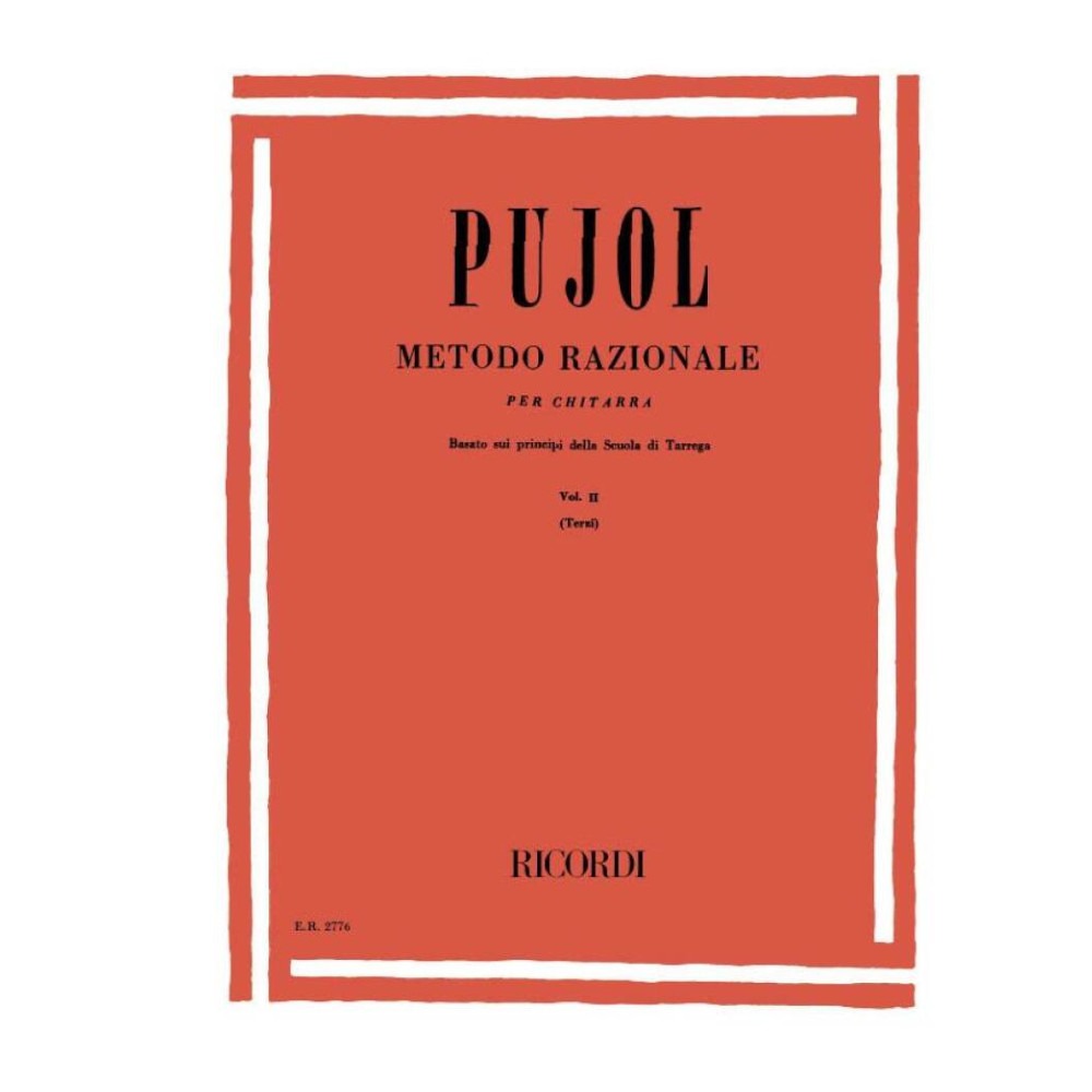 Pujol -  Metodo Razionale Per Chitarra - Volume II