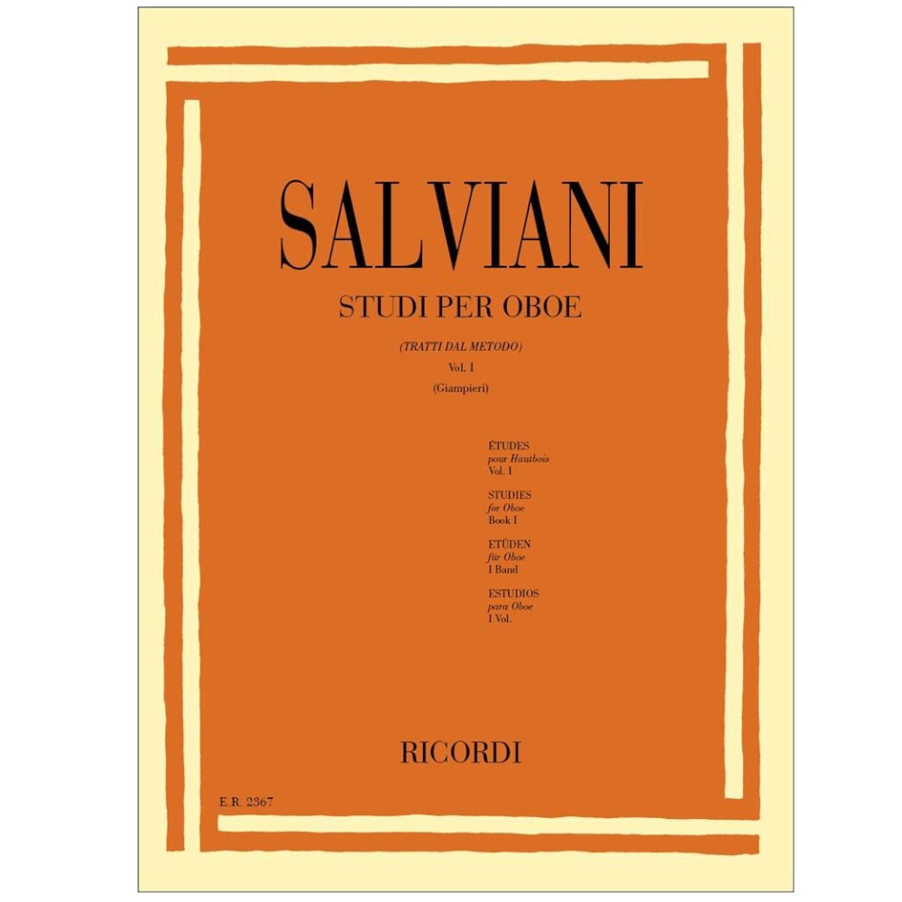 Salviani - Studi per Oboe Vol. 1