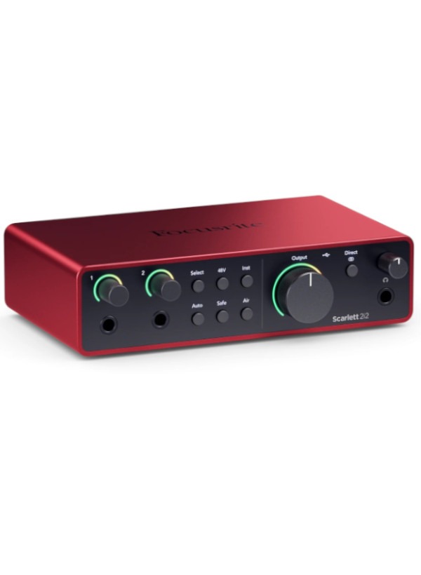 Scheda audio Focusrite Scarlett 2i2 4rd Generation