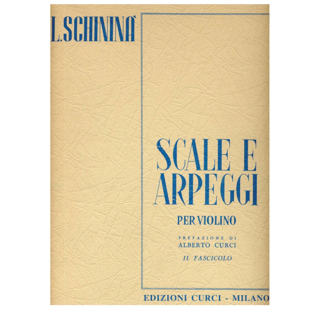 Schininà - Scale e arpeggi per violino Vol 2