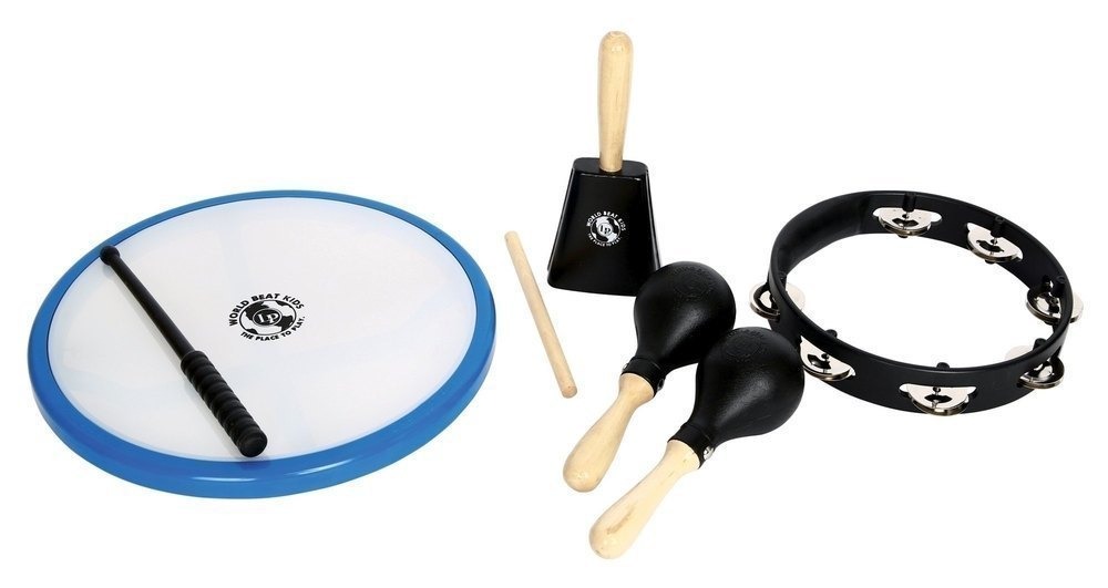 Set strumenti ritmici Latin Percussion Kids World