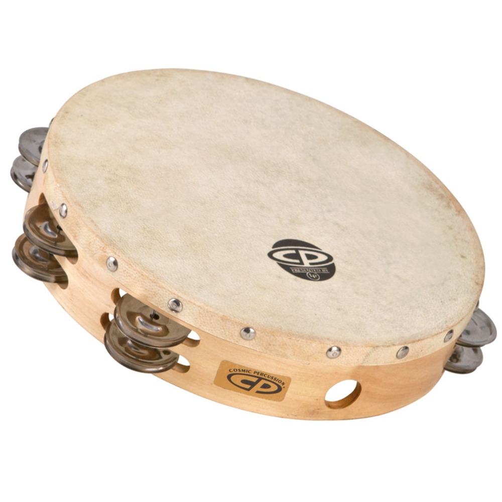 Tamburello circolare con piattini Latin Percussion CP380