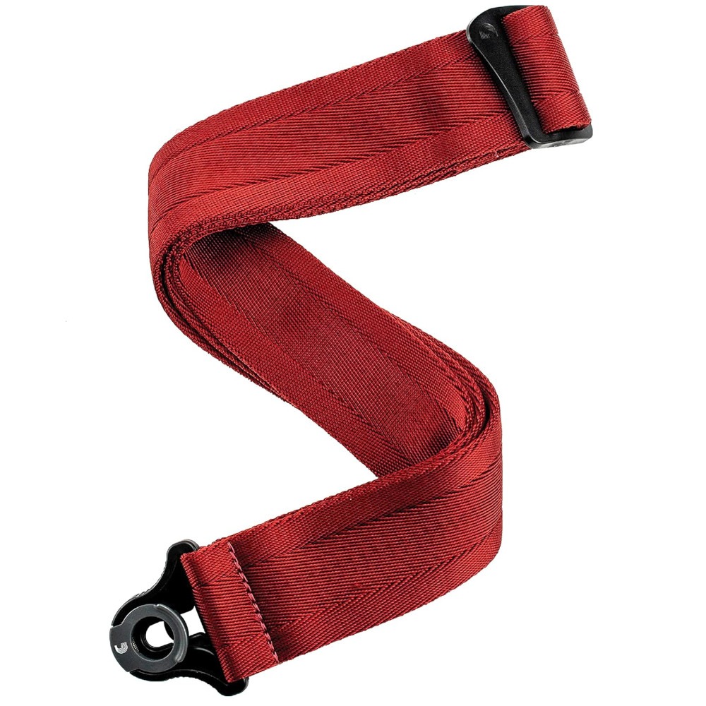 Tracolla D'Addario Auto Lock Blood Red