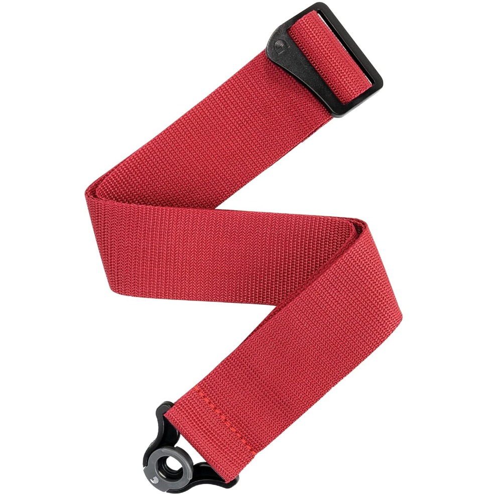 Tracolla D'addario Auto Lock Nylon Red