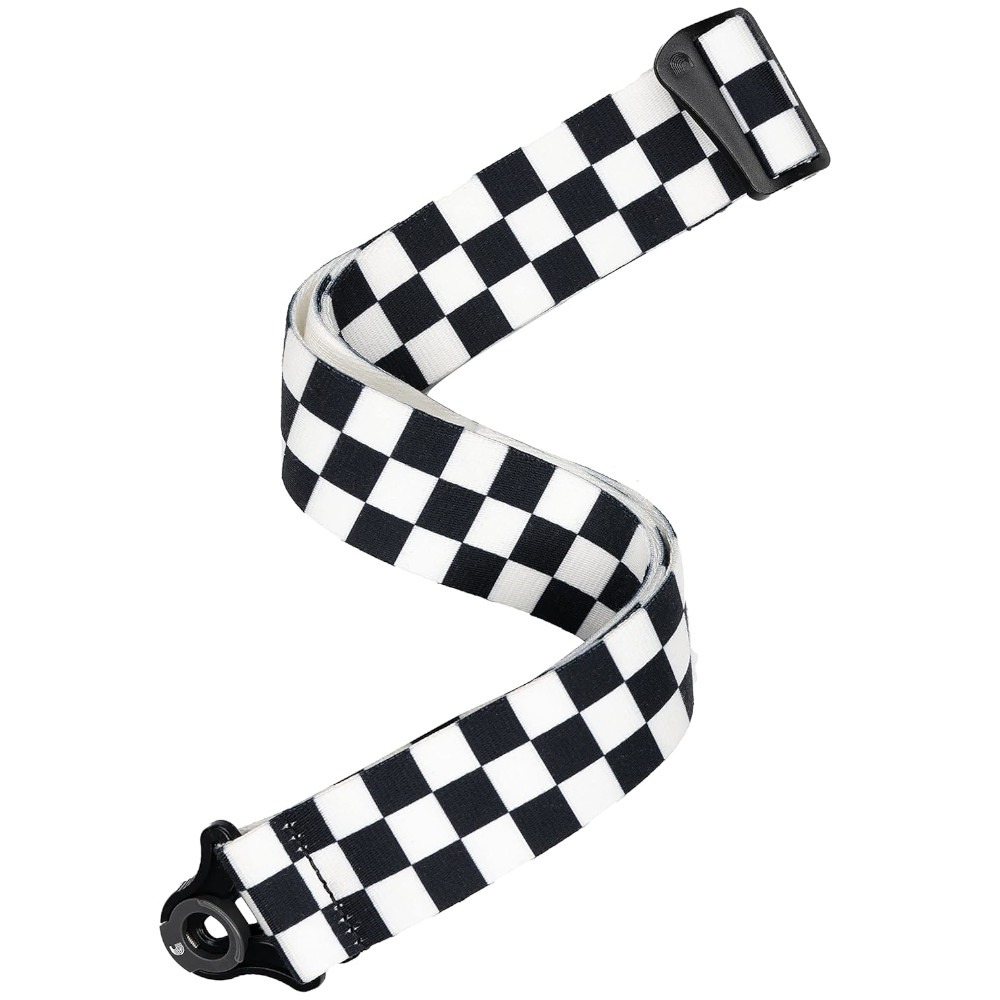 Tracolla D'addario Auto Lock Skater Checkerboard