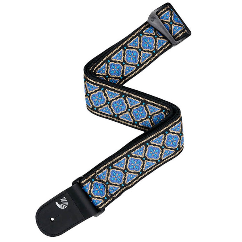 Tracolla D'Addario Eco-Comfort Blue & Orange