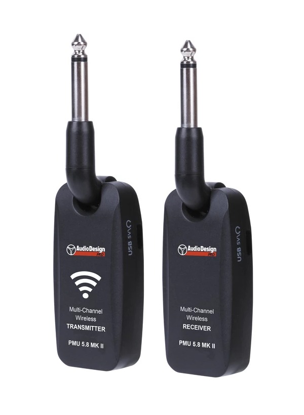 Trasmettitore wireless per chitarra-basso Audiodesign Pro PMU5.8 MKII