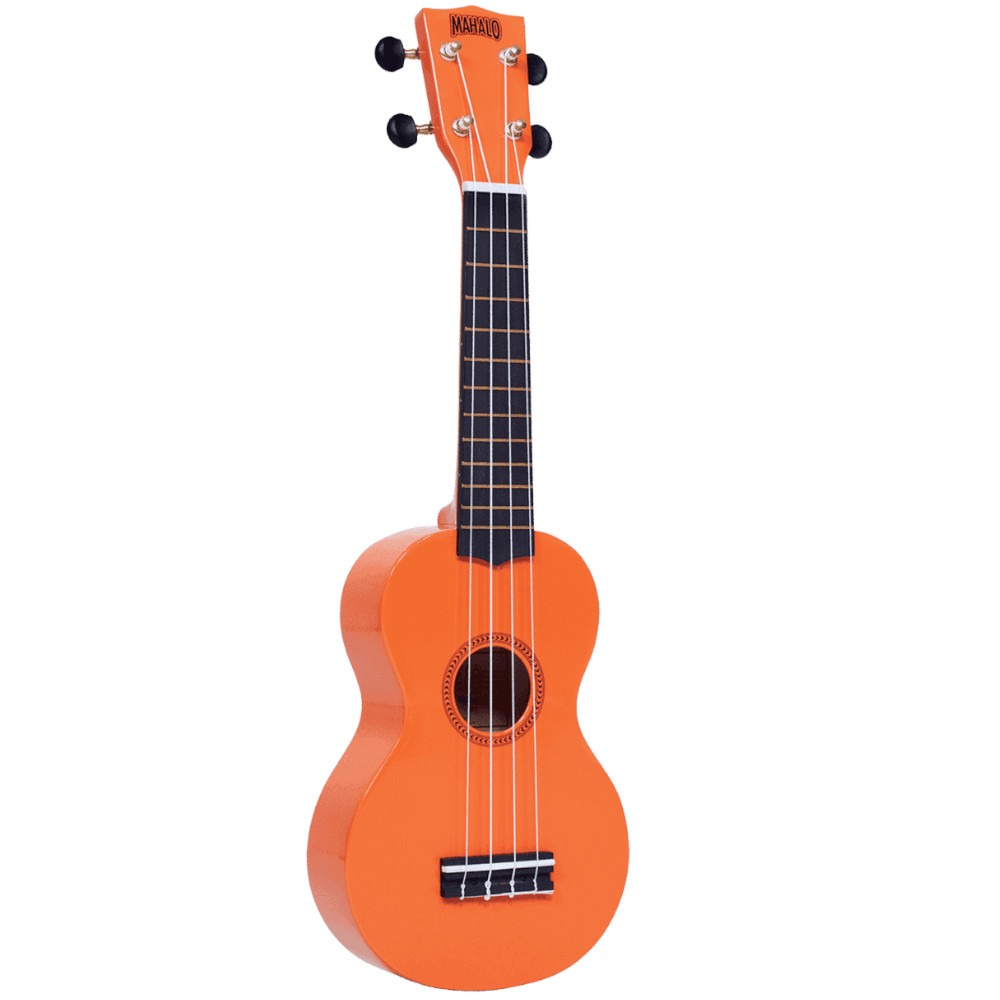 Ukulele Mahalo  ARANCIONE con custodia