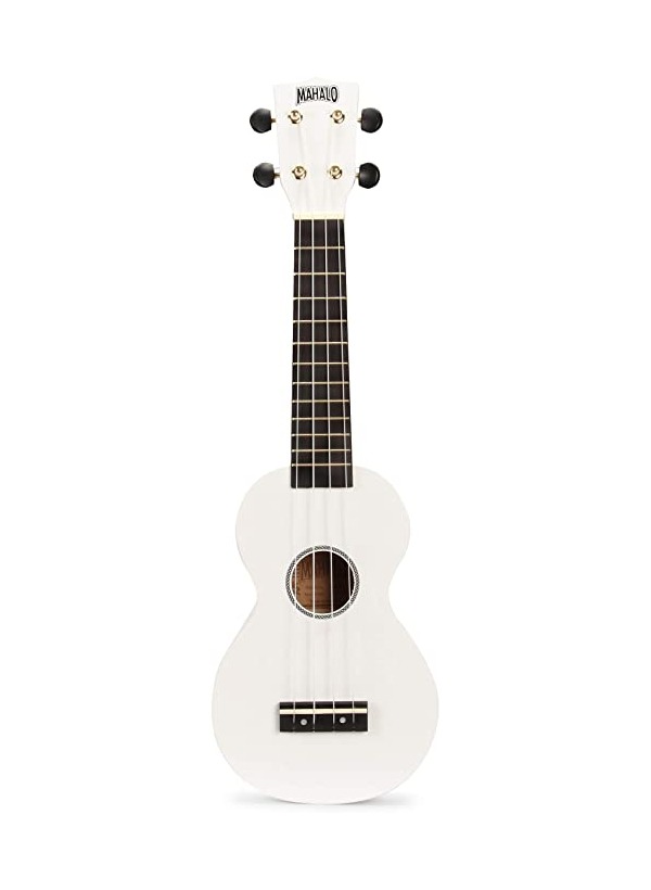 Ukulele Mahalo con custodia BIANCO