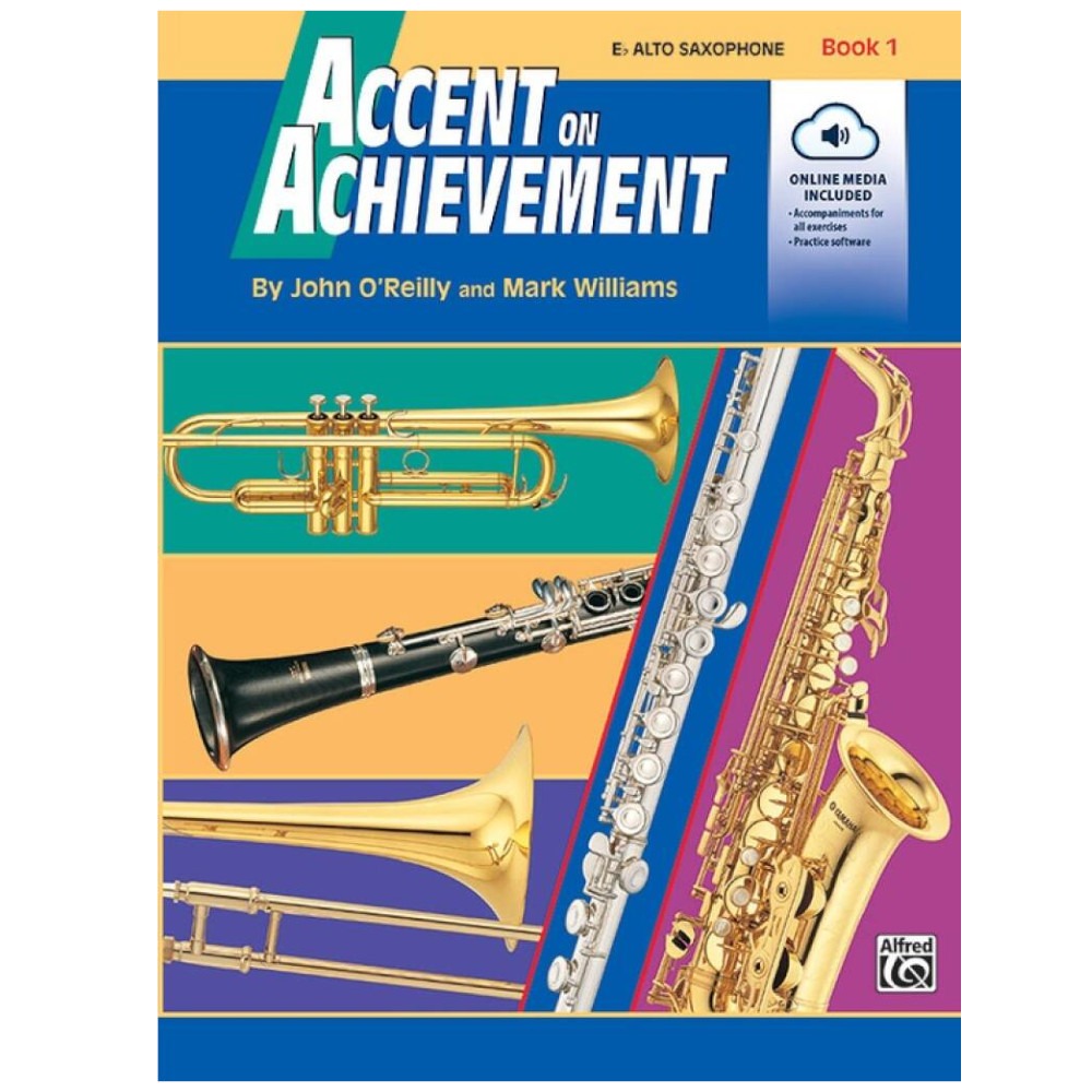 Williams - Accent on Achievement per sax Book 1