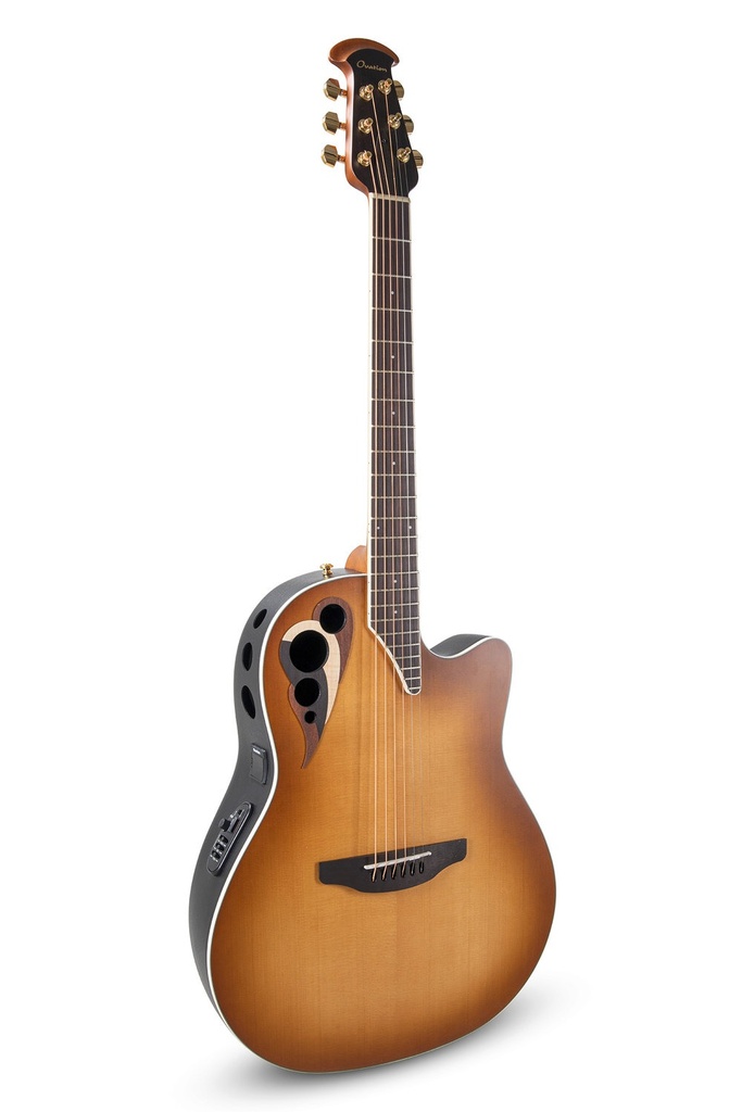 Chitarra acustica elettrificata Ovation Celebrity Elite Deluxe Deep Contour CDX40-PB-G