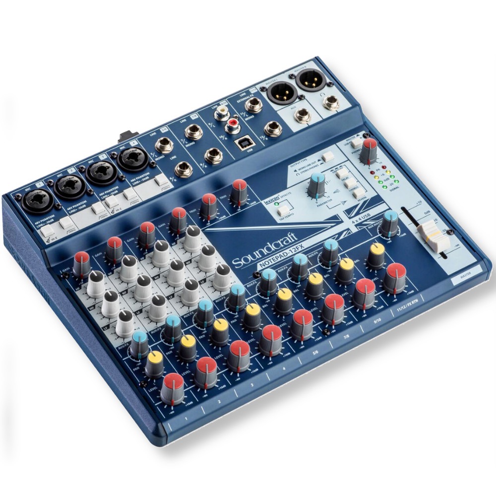 Mixer Soundcraft Notepad 12fx