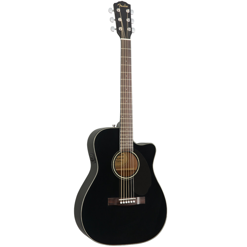 Chitarra acustica elettrificata Fender CC-60SCE Black