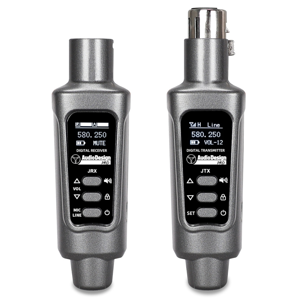 Sistema TX/RX Wireless Digital Audiodesign Pro JTX\RX11