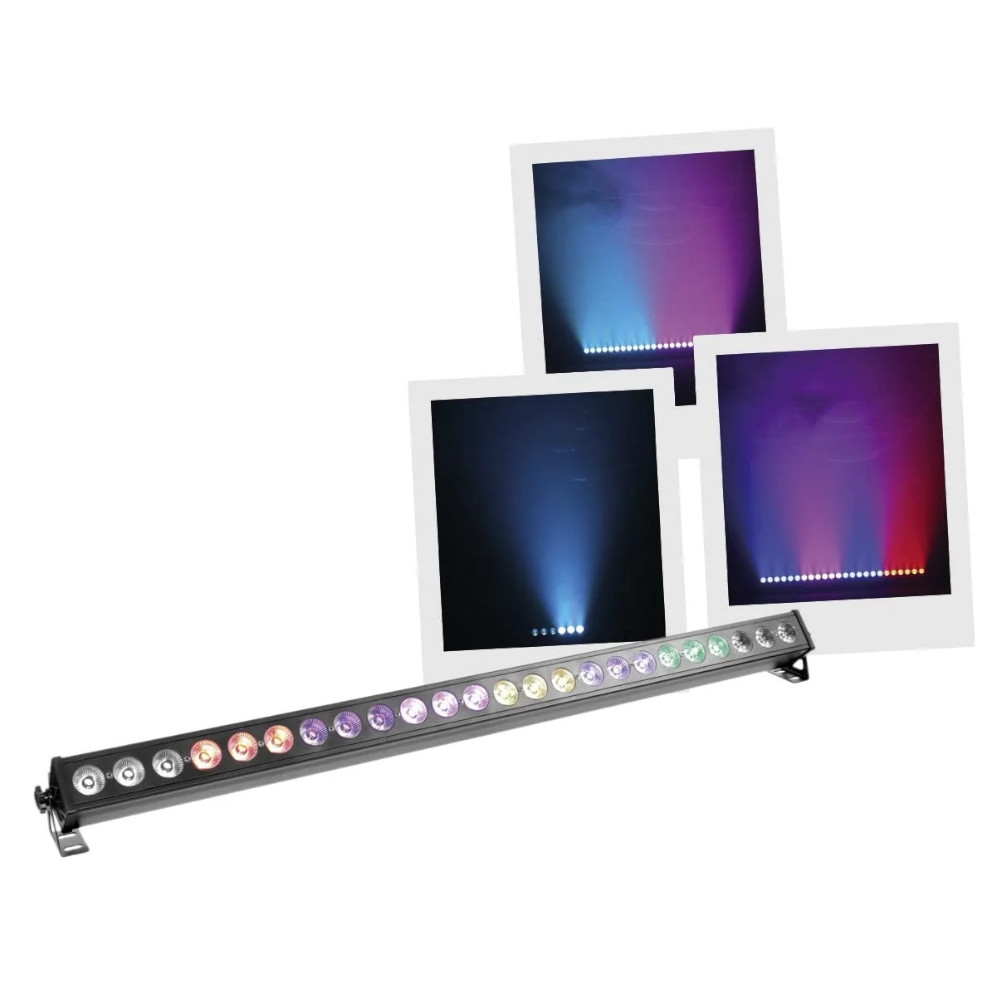 Barra luminosa 24 LED BoomTone Dj ColorPix 24x3W RGB