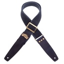 Tracolla Magrabò Stripe SC Cotton Washed Blu 5 cm terminali Twinkle Blu, fibbia Recta Ottone