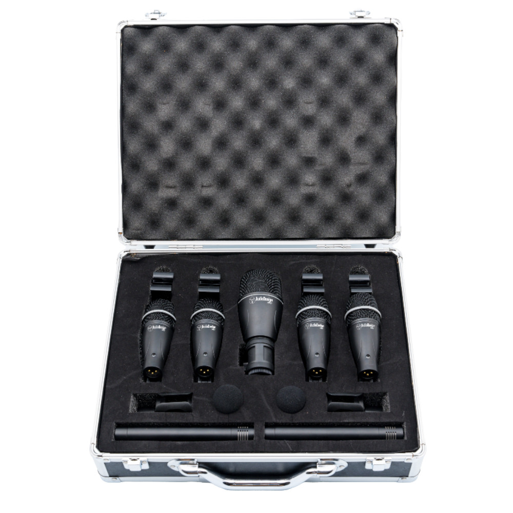 Set microfoni per batteria Audiodesign PA DR SET 7 pezzi